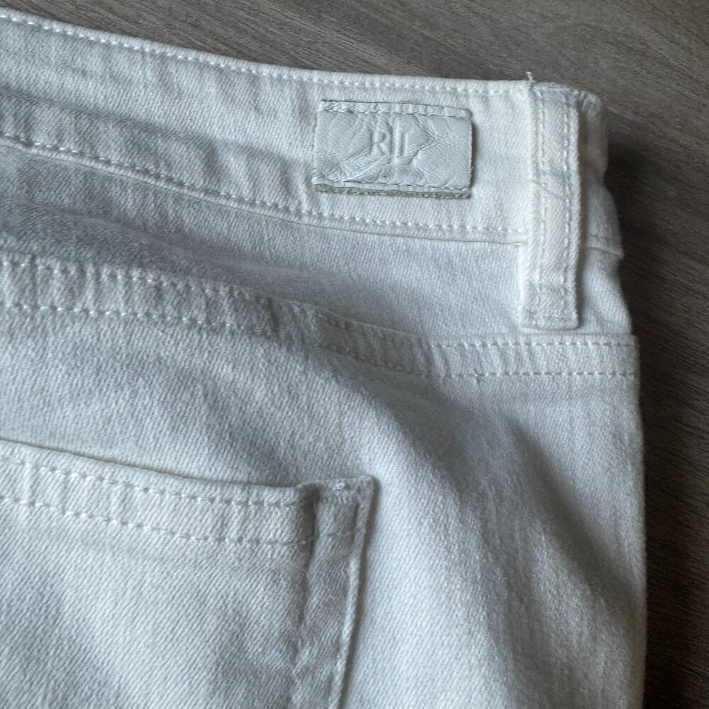 Lauren White Straight Leg Jeans – Women’s Size 14 - Picture 9 of 10